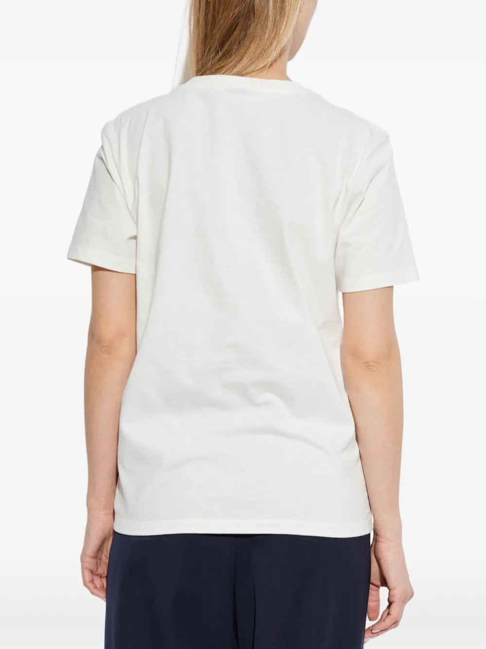 PS Paul Smith T-shirt met bloemenprint Wit