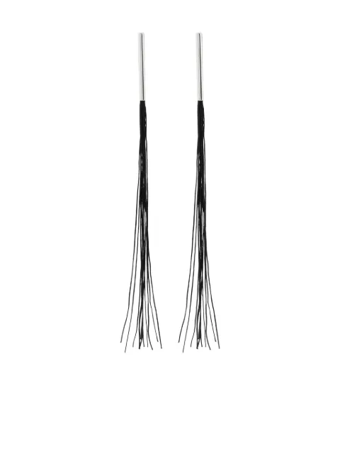 Jil Sander drop-design earrings 