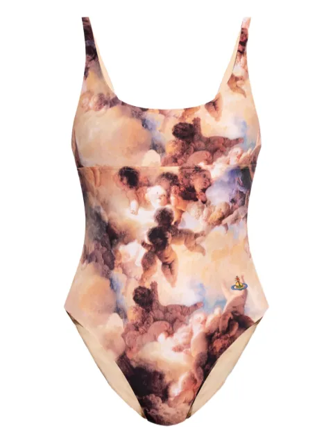 Vivienne Westwood graphic-print swimsuit 