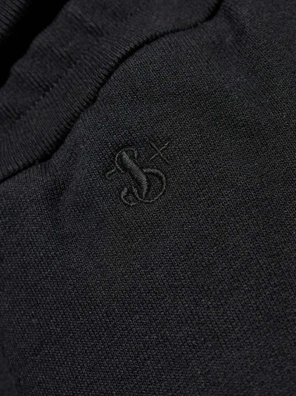 JIL SANDER+ Katoenen trainingsbroek Zwart