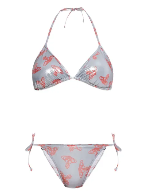 Vivienne Westwood bikini con estampado Orb