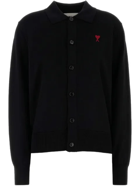 AMI Paris merino-wool cardigan