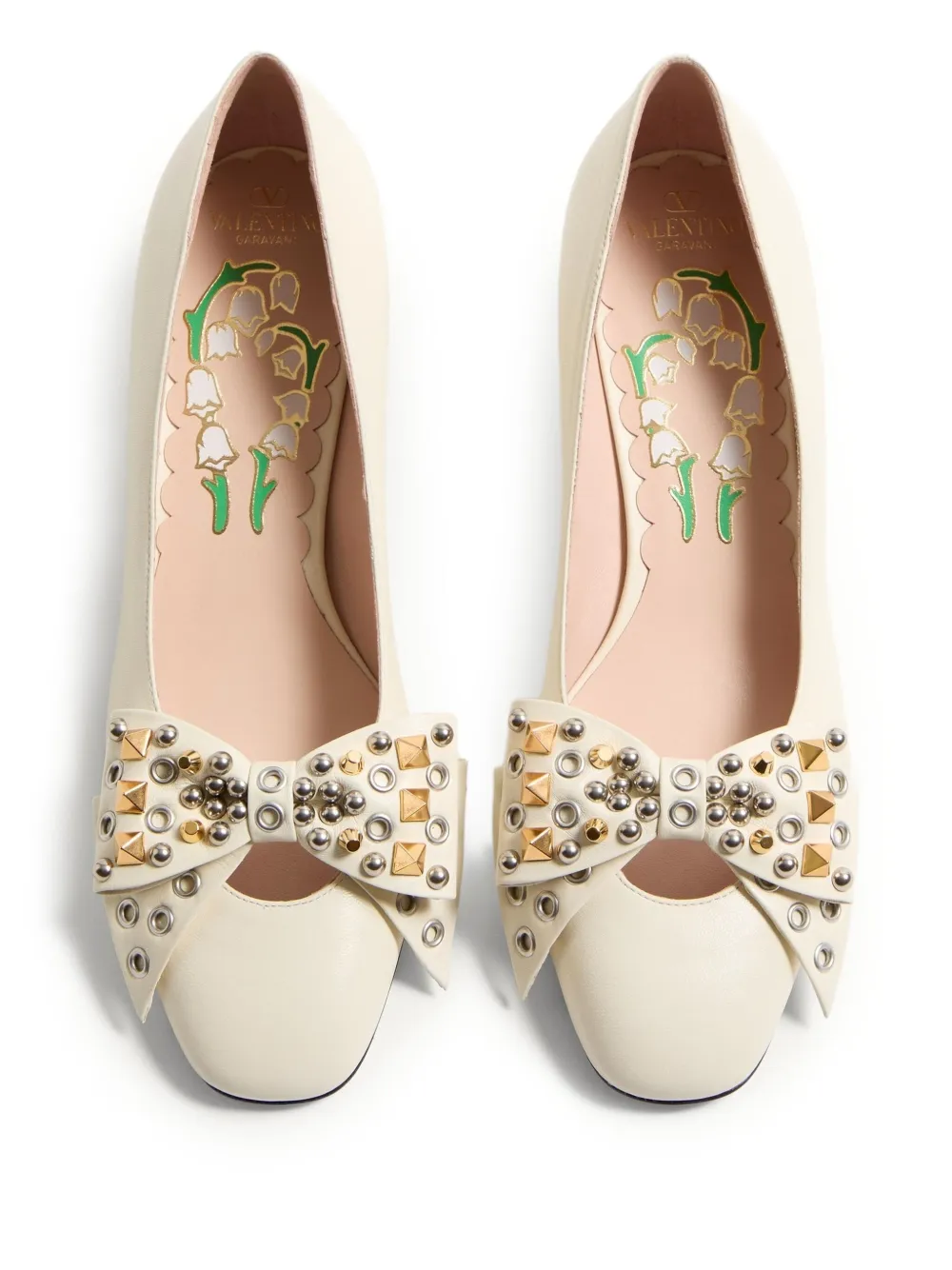Valentino Garavani Bow pumps Wit