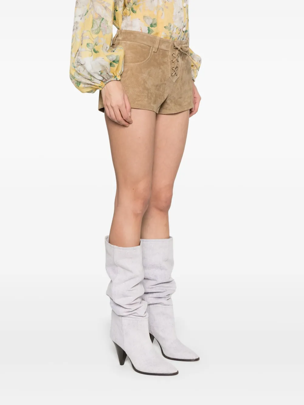 ISABEL MARANT Delma shorts Beige