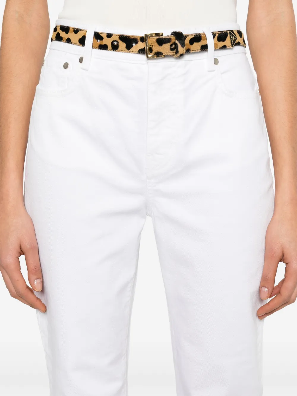 Max Mara Jonny straight jeans Wit