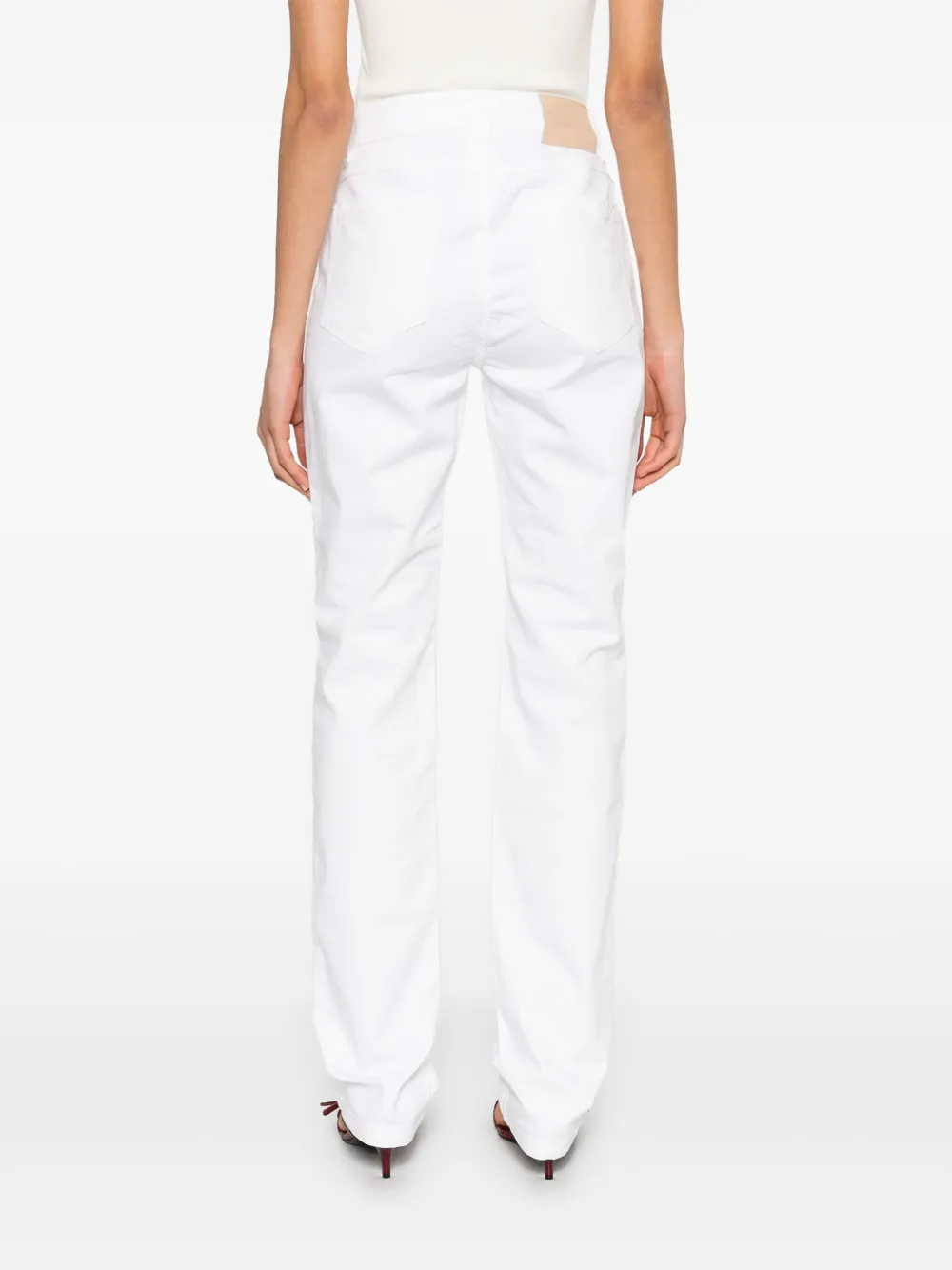 Max Mara Jonny straight jeans Wit