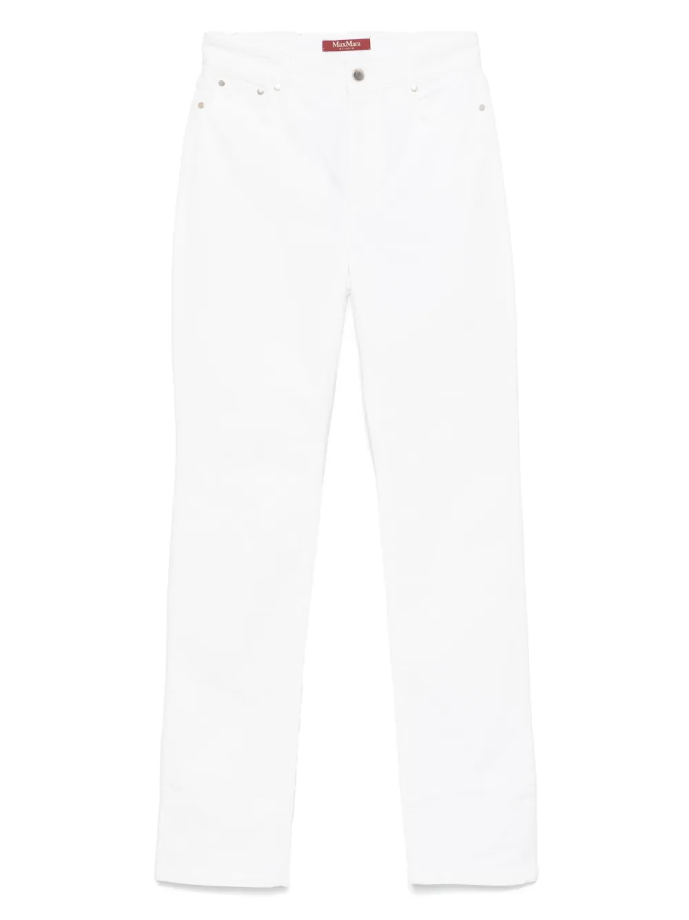 Max Mara Jonny straight-leg jeans | White | Image 1
