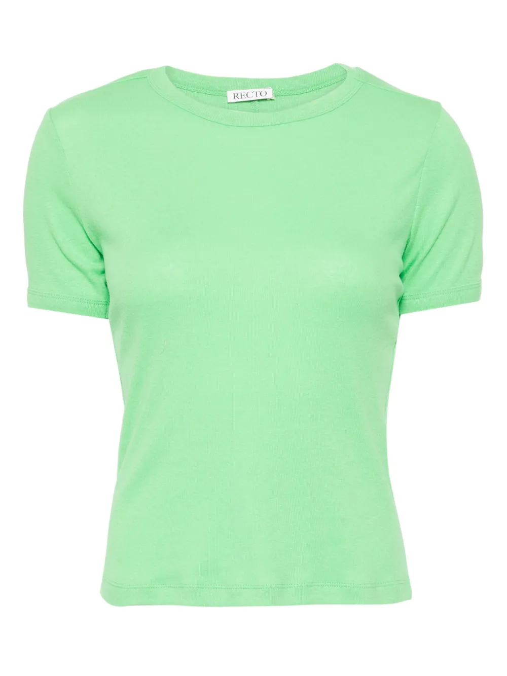 Recto playera de jersey traslúcido | verde | Image 1