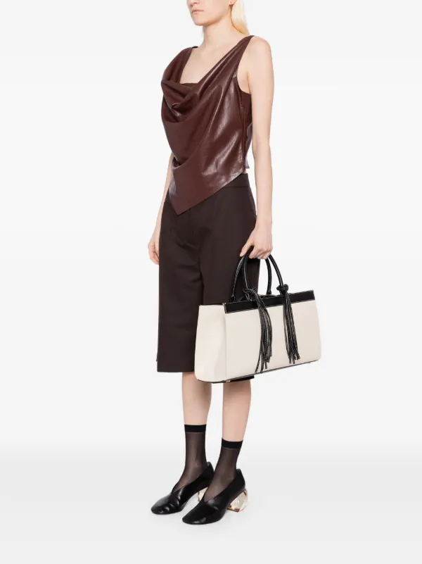 Recto Ibiza Cabas Bag | Neutrals | FARFETCH CA