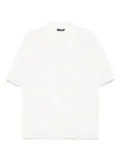 Taakk mesh embroidery shirt - White