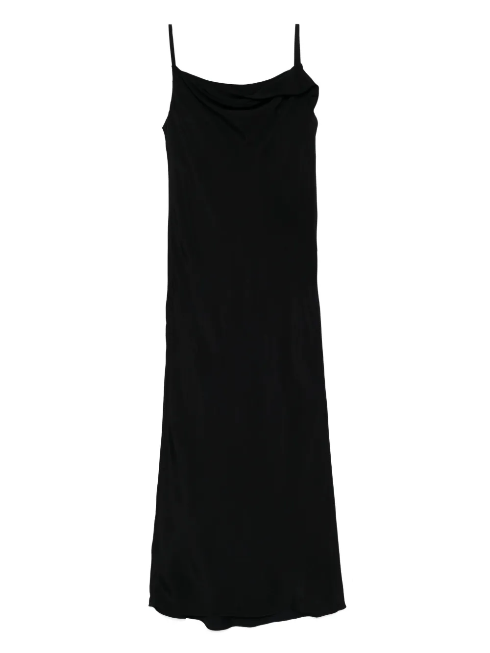 Recto Drapery Neckline Slip dress | Black | Image 1