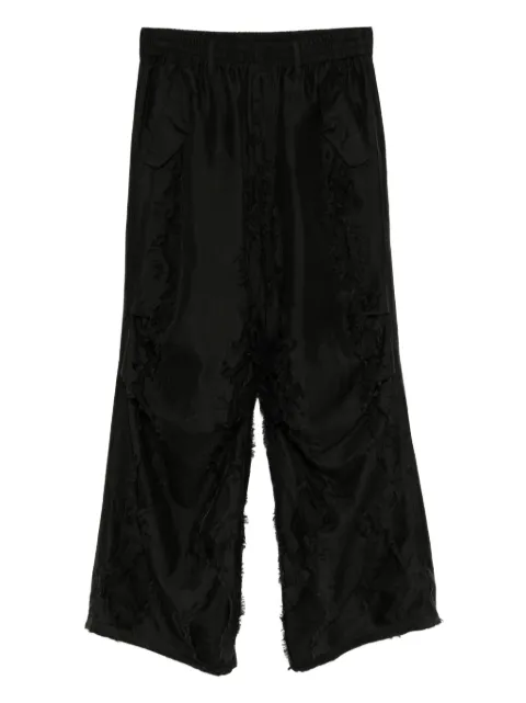 Taakk Weite Hose mit Stickerei
