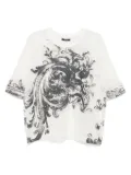 Taakk crew-neck T-shirt - White