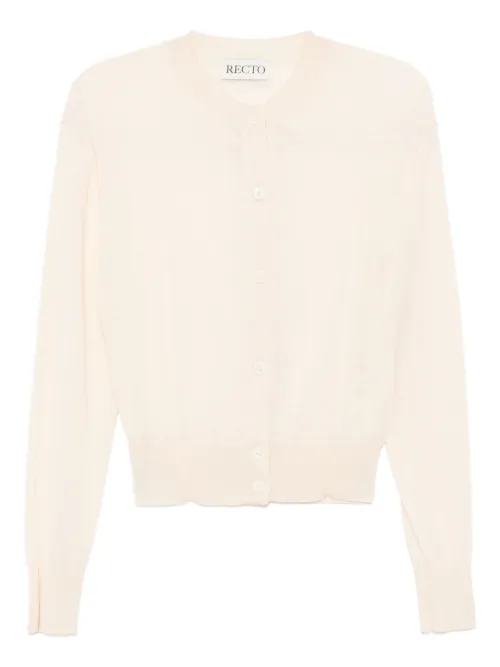 Cardigan en laine - Recto - Modalova