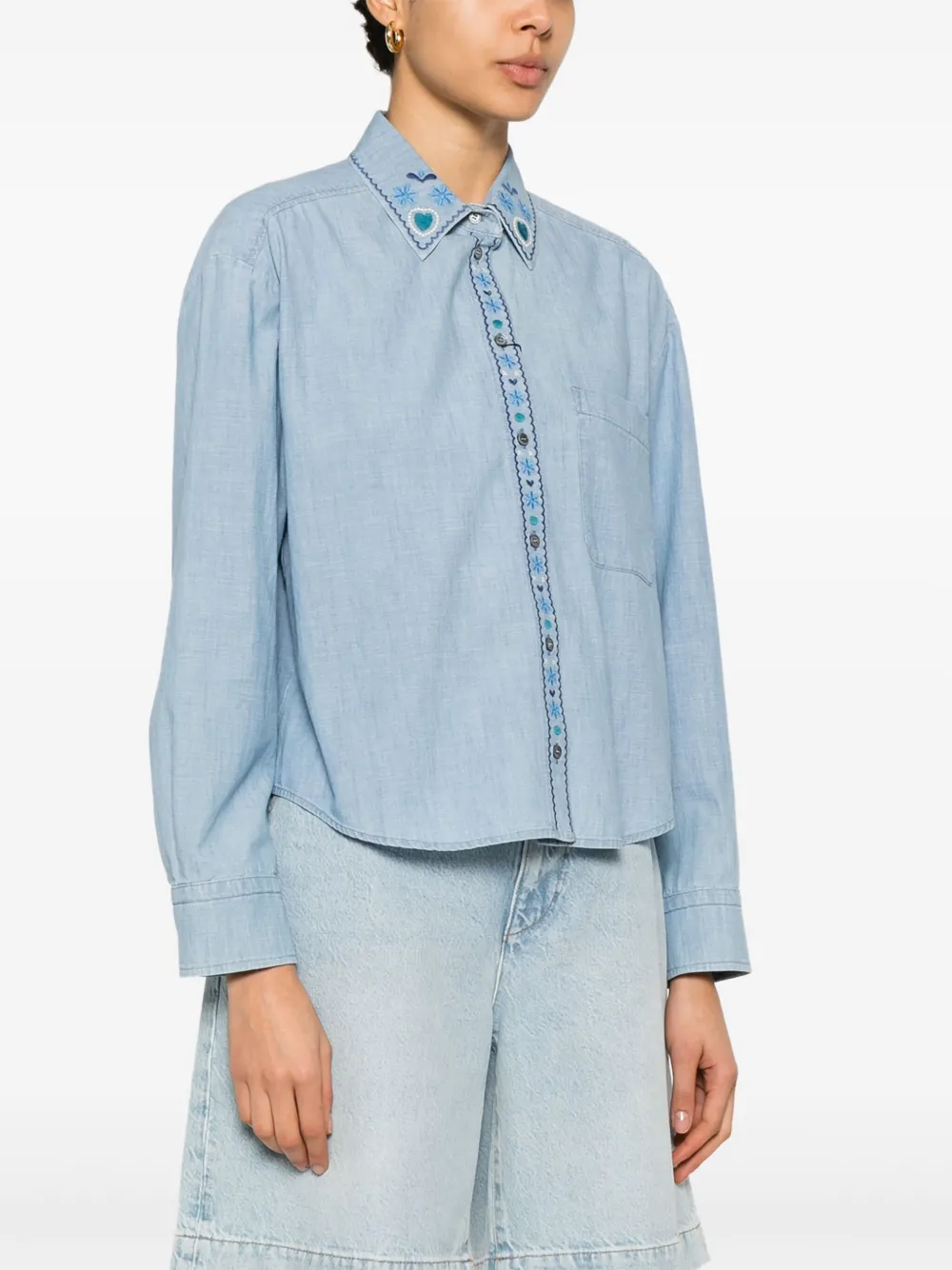Weekend Max Mara Musette blouse Blauw
