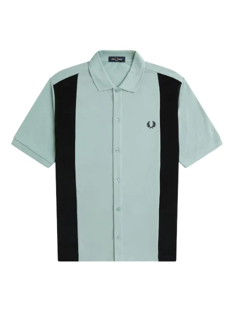 Fred Perry logo-embroidered shirt