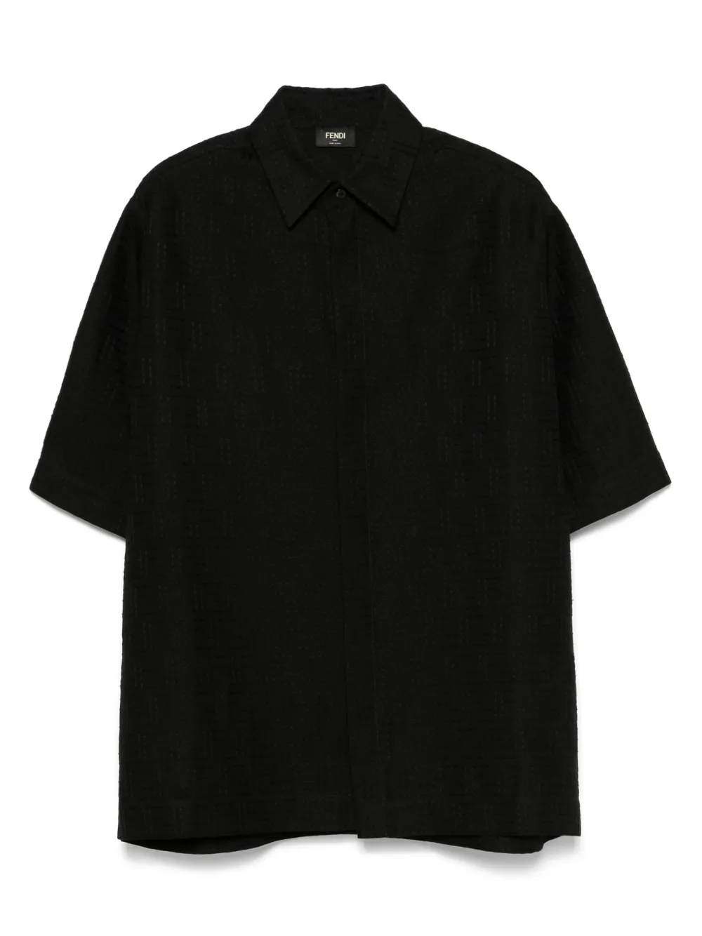 FF-jacquard shirt