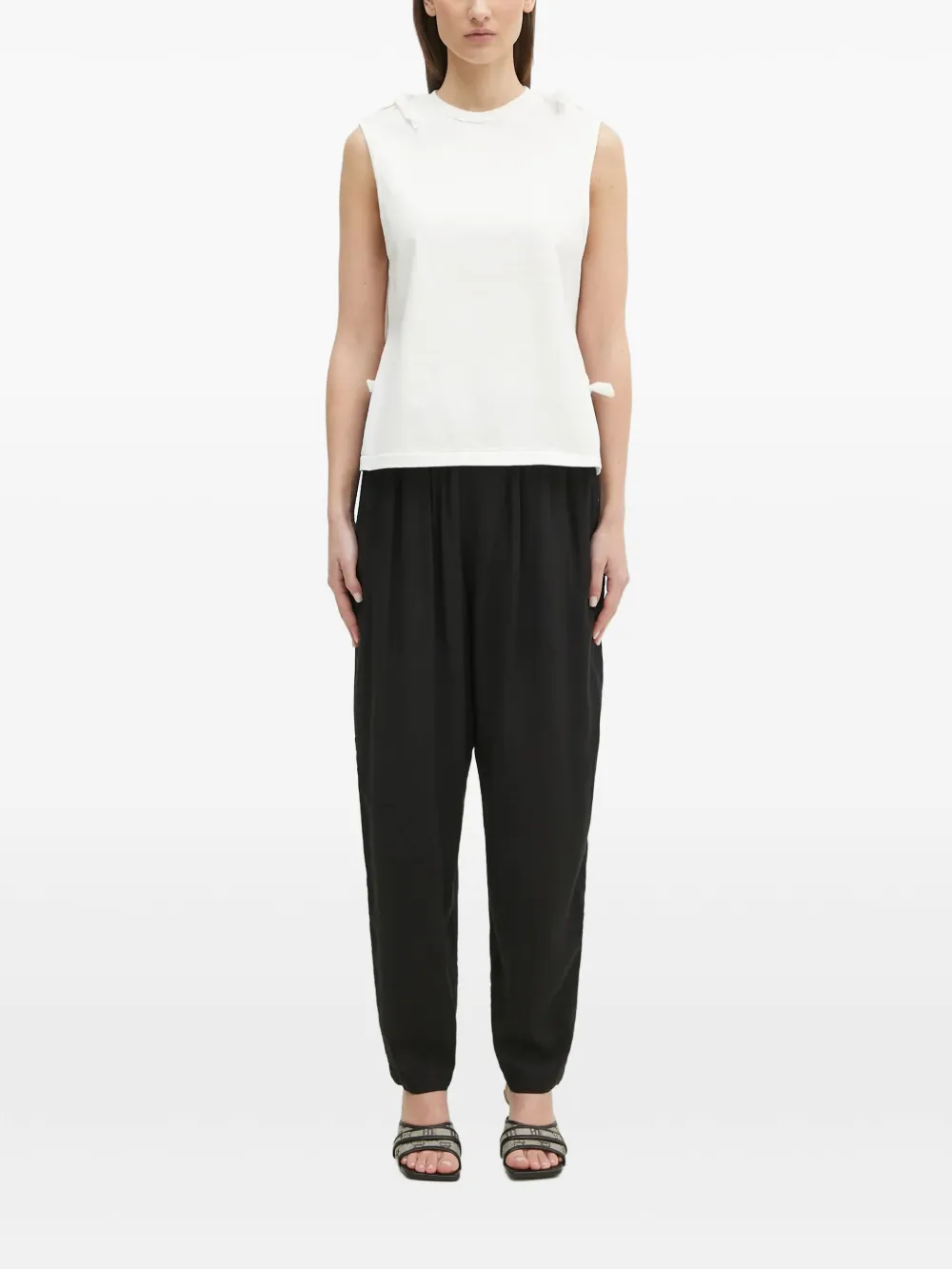 Undercover elasticated-waist trousers | Black | Image 1
