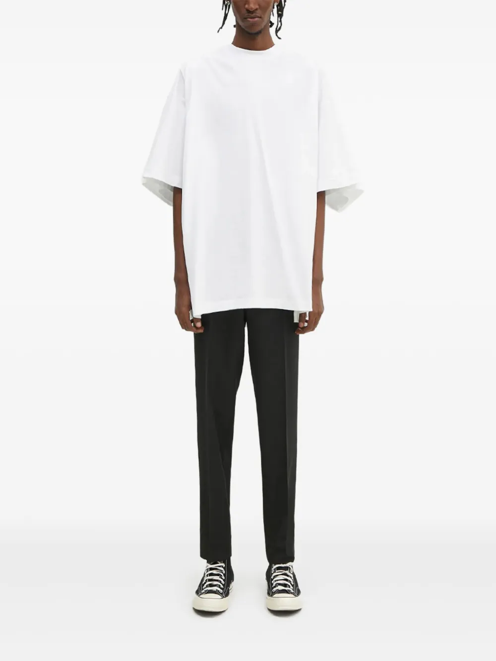 VETEMENTS wide-sleeve T-shirt Wit