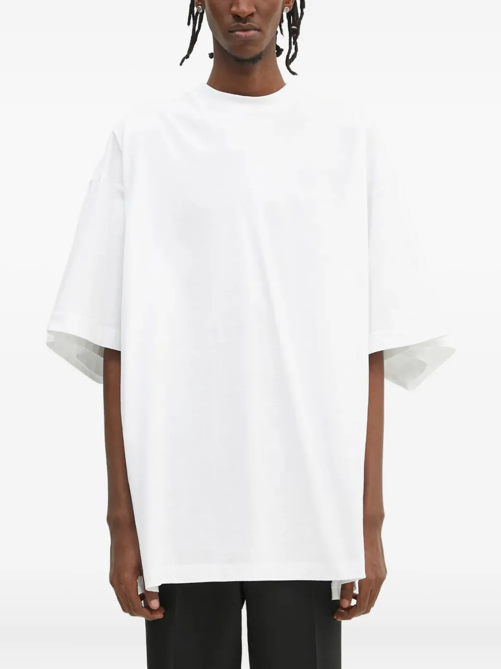 VETE TS wide-sleeve T-shirt Wit