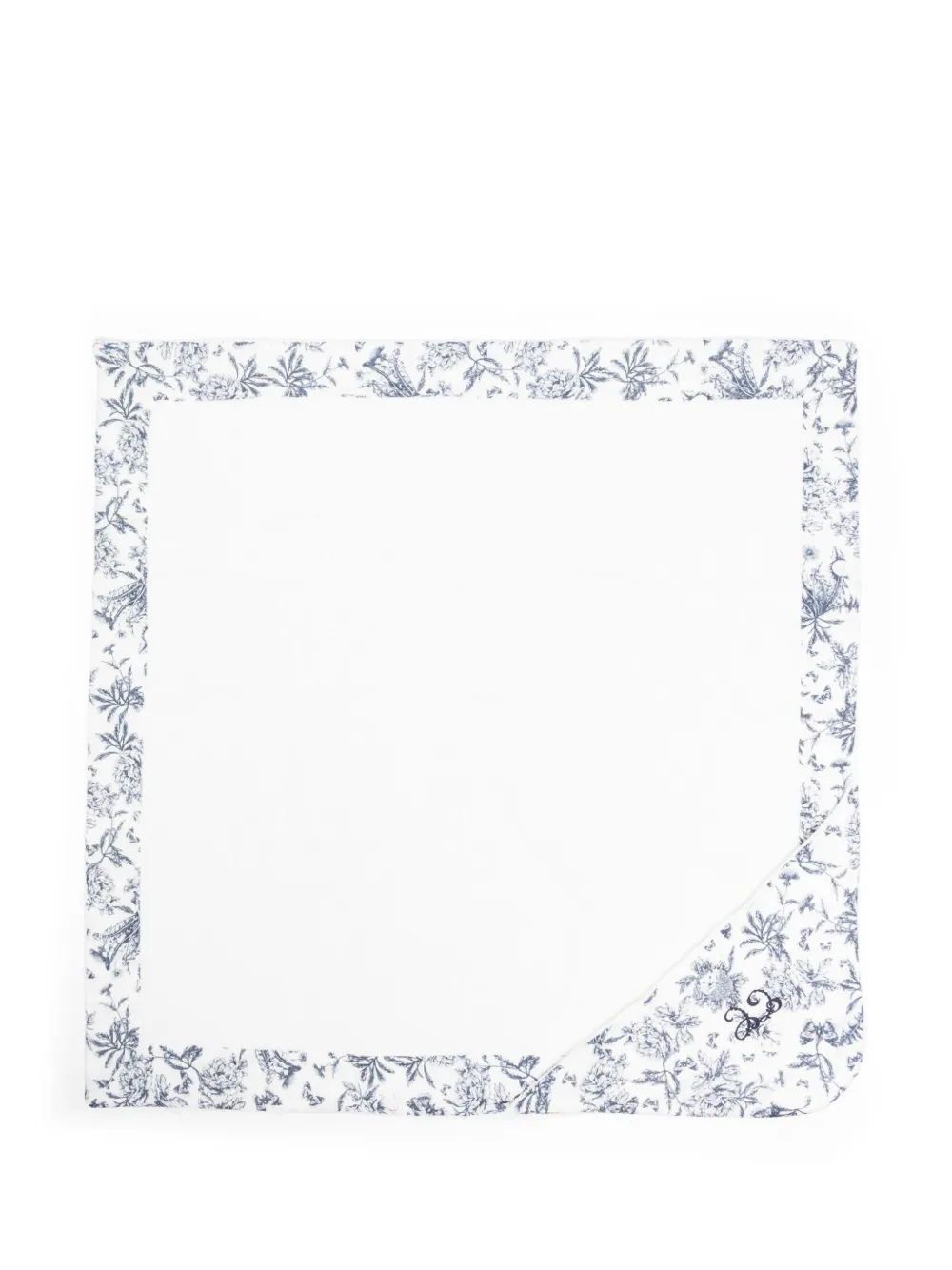 Tartine Et Chocolat Badcape met Toile de Jouy-print Wit