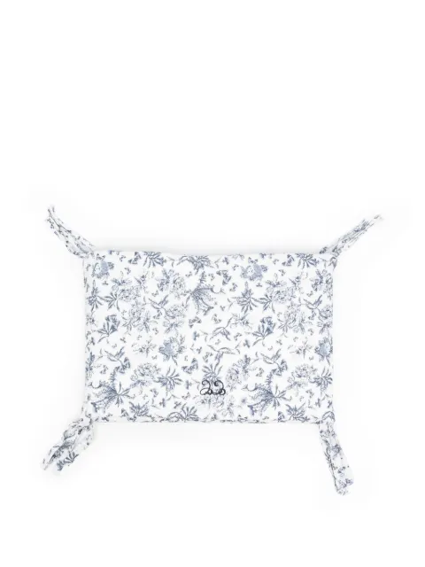 Tartine Et Chocolat Toile de Jouy-print bed bumper