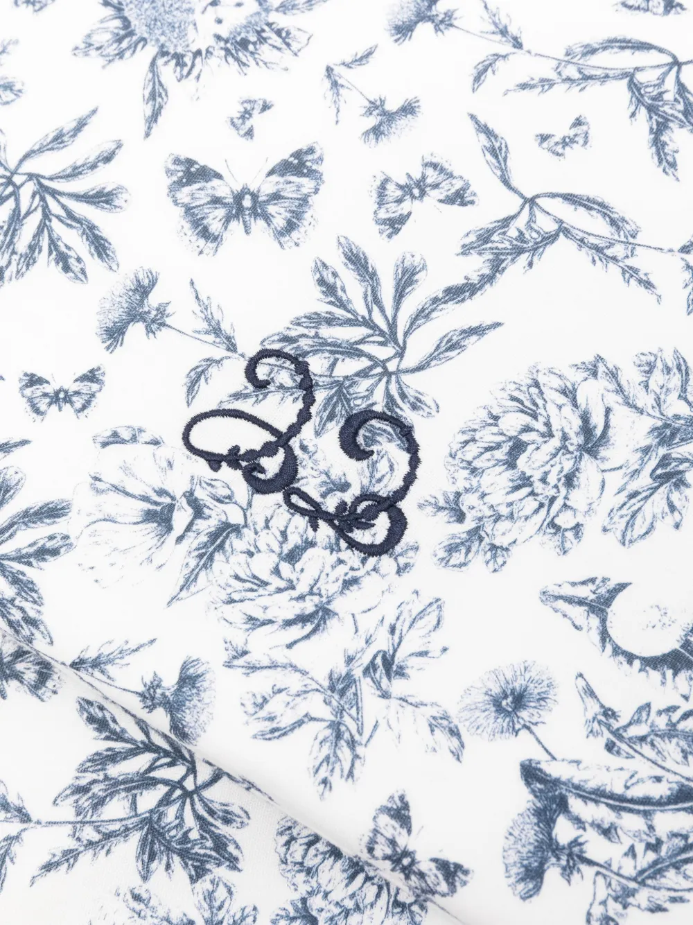 Tartine Et Chocolat Toile de Jouy-print bed bumper | Image 2