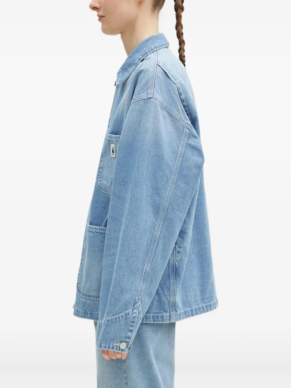 Carhartt WIP pocket-detail denim jacket Blauw
