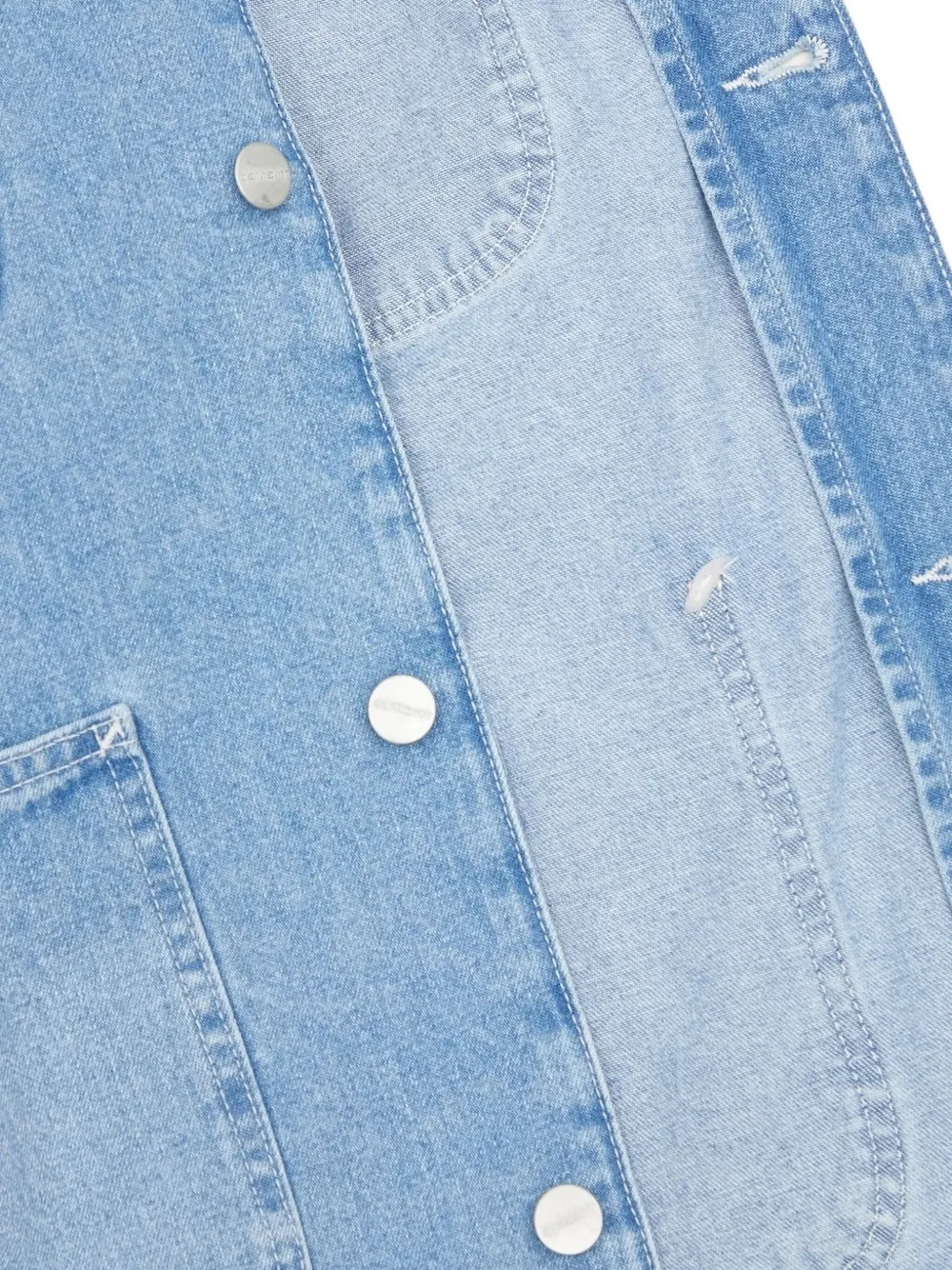 Carhartt WIP pocket-detail denim jacket Blauw