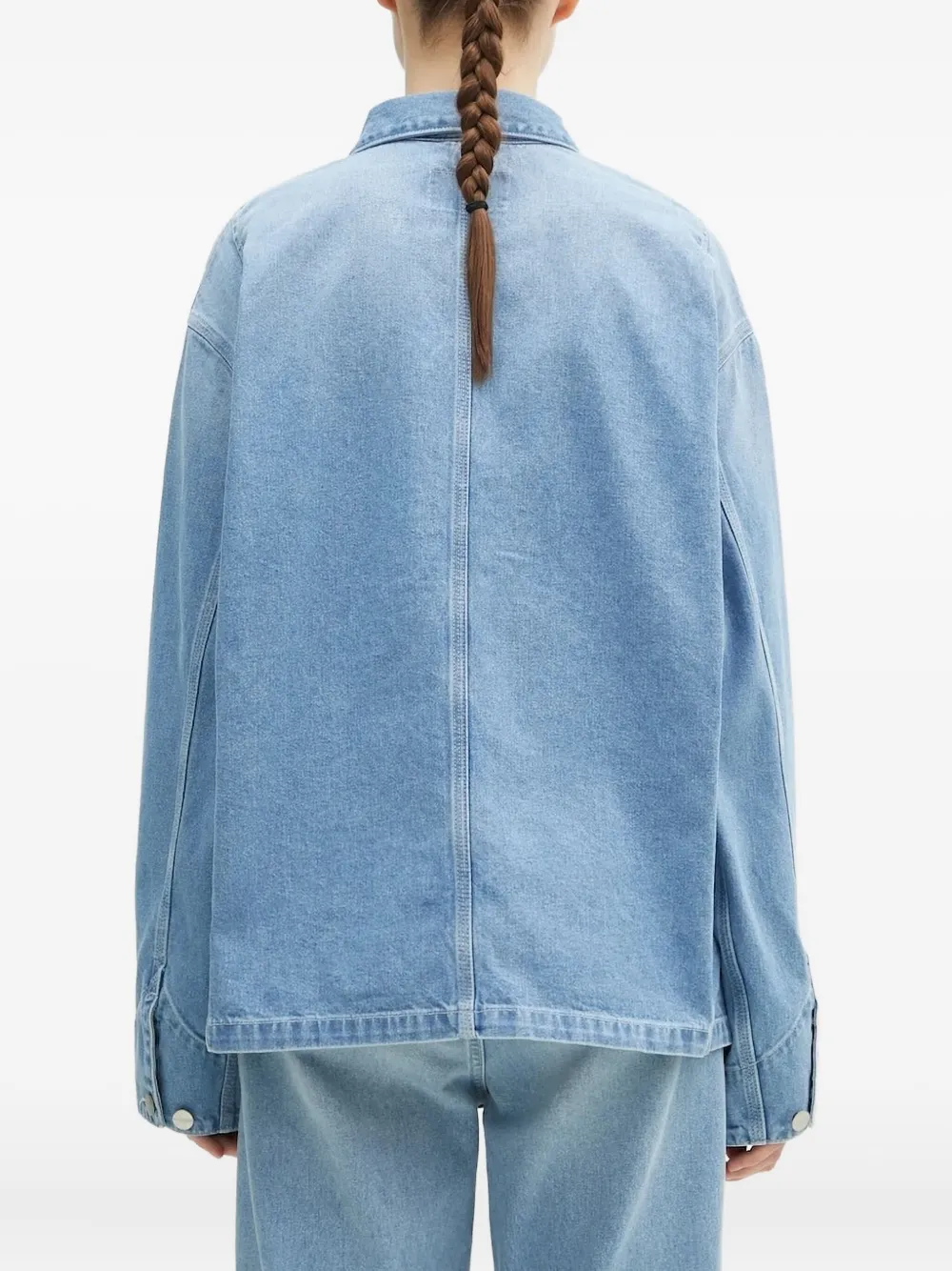 Carhartt WIP pocket-detail denim jacket Blauw