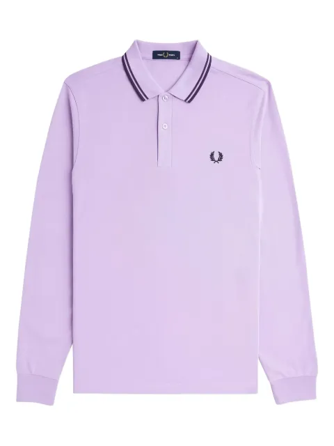Fred Perry logo-embroidered polo shirt