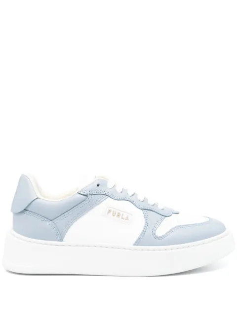 Furla logo-lettering sneakers