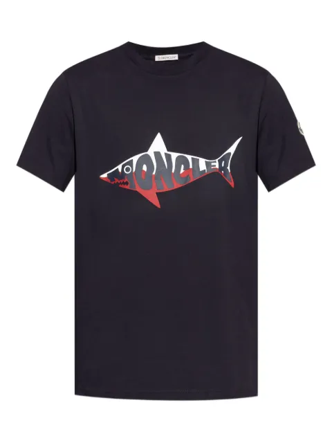 Moncler logo-print cotton t-shirt