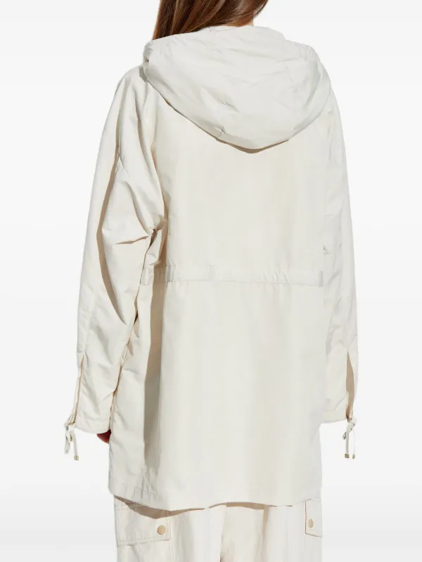 Moncler Wete パーカーコート | ニュートラル | FARFETCH JP