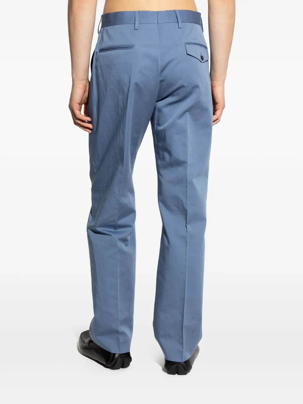 PAUL SMITH PRESSED-CREASE TROUSERS