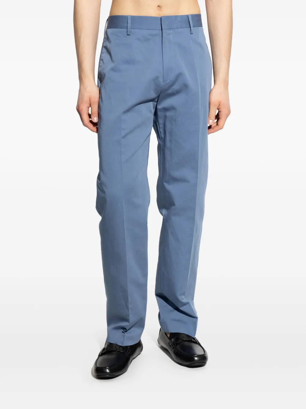 PAUL SMITH PRESSED-CREASE TROUSERS