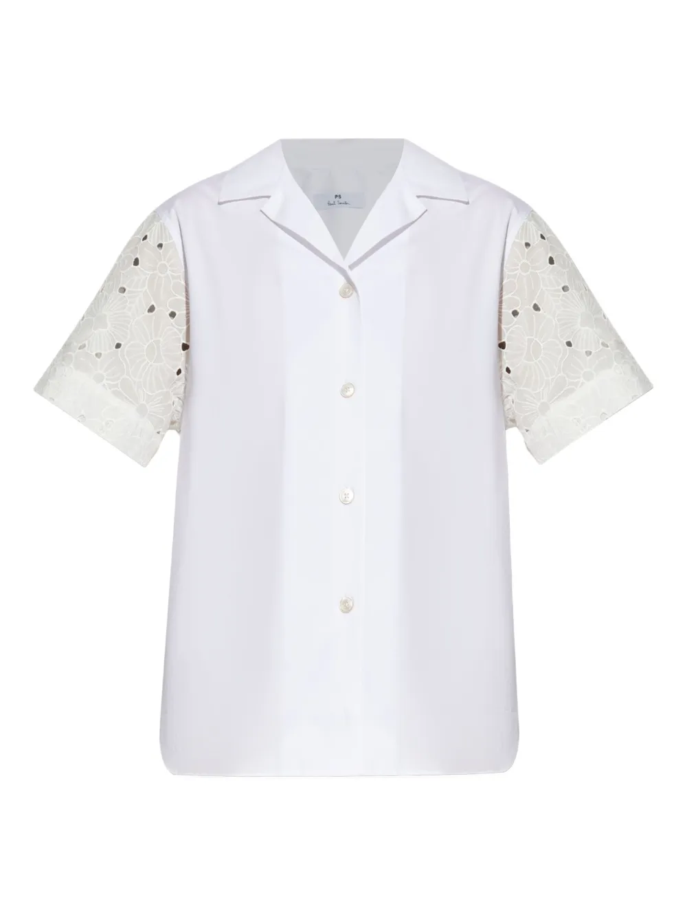 PS Paul Smith embroidery shirt | White | Image 1