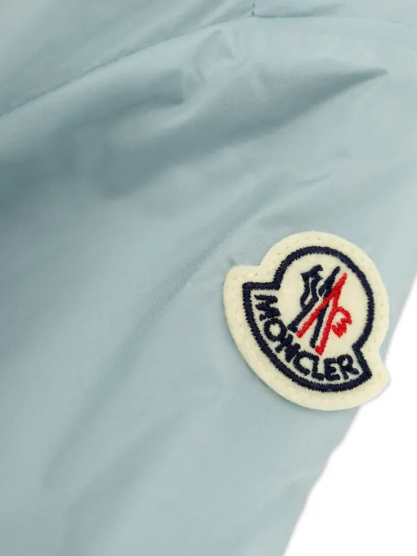 MONCLER 2025春夏キッズ リバーシブルブルゾン OLCHARD 8A/10A Moncler Enfant logo-patch Jacket | Blue | FARFETCH