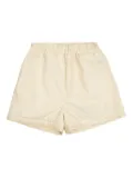 Moncler Enfant logo-patch shorts - Neutrals