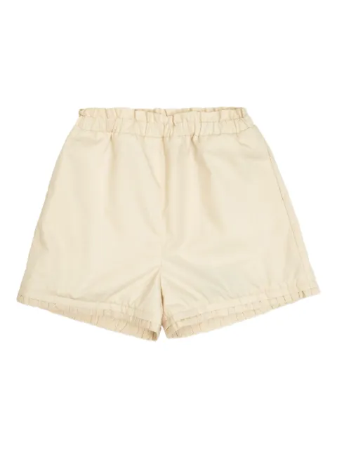 Moncler Enfant short à patch logo