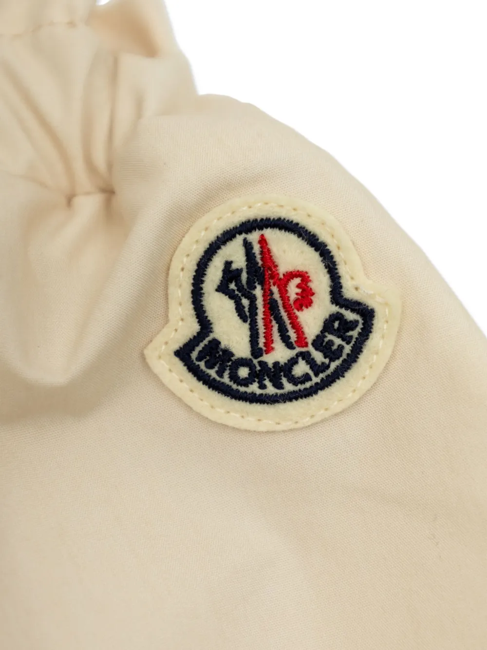 Moncler Enfant Shorts met logopatch Beige