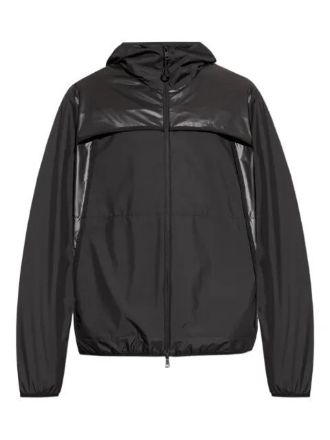 Moncler chamarra con parche del logo