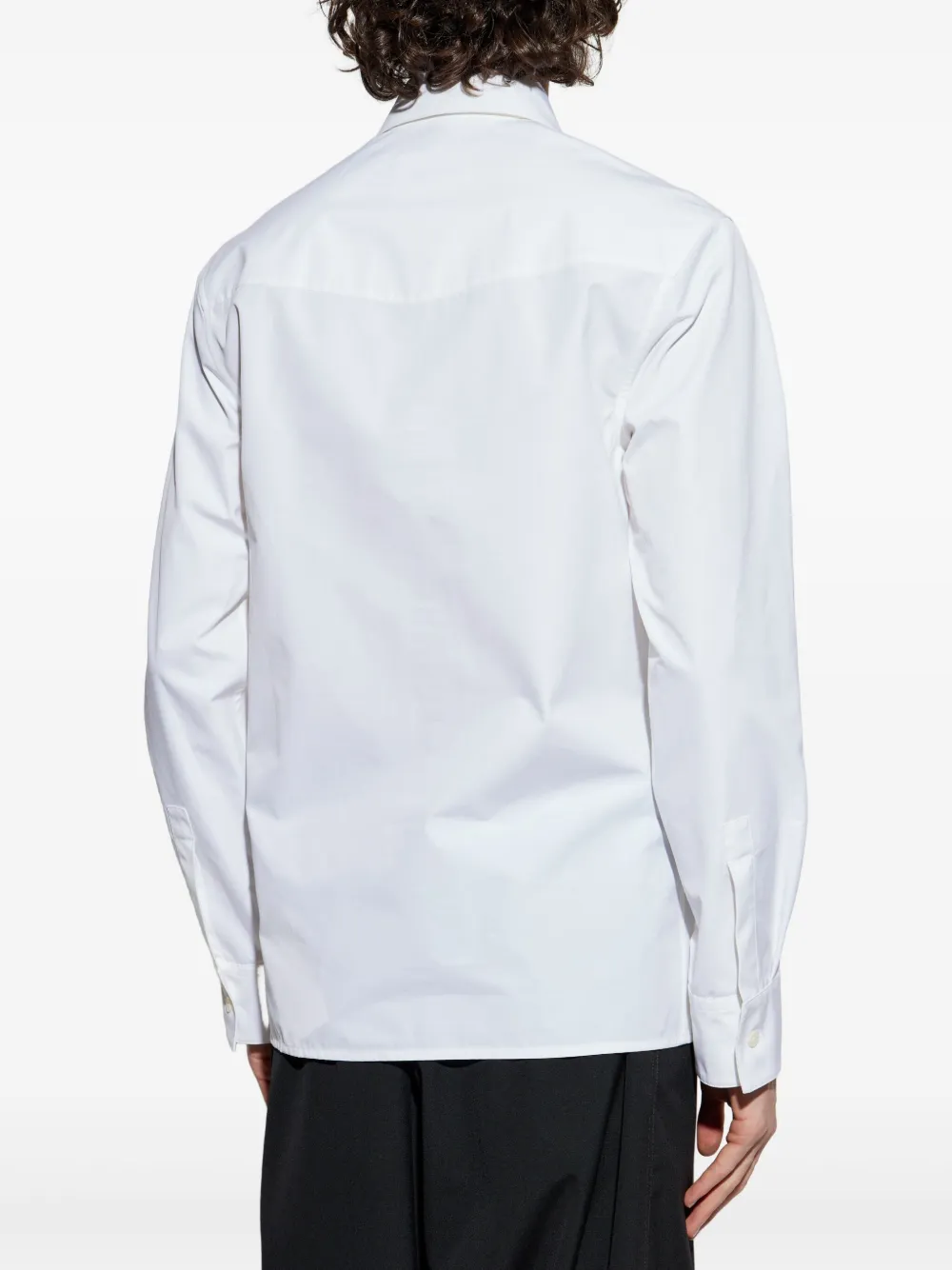 Jil Sander Katoenen overhemd Wit