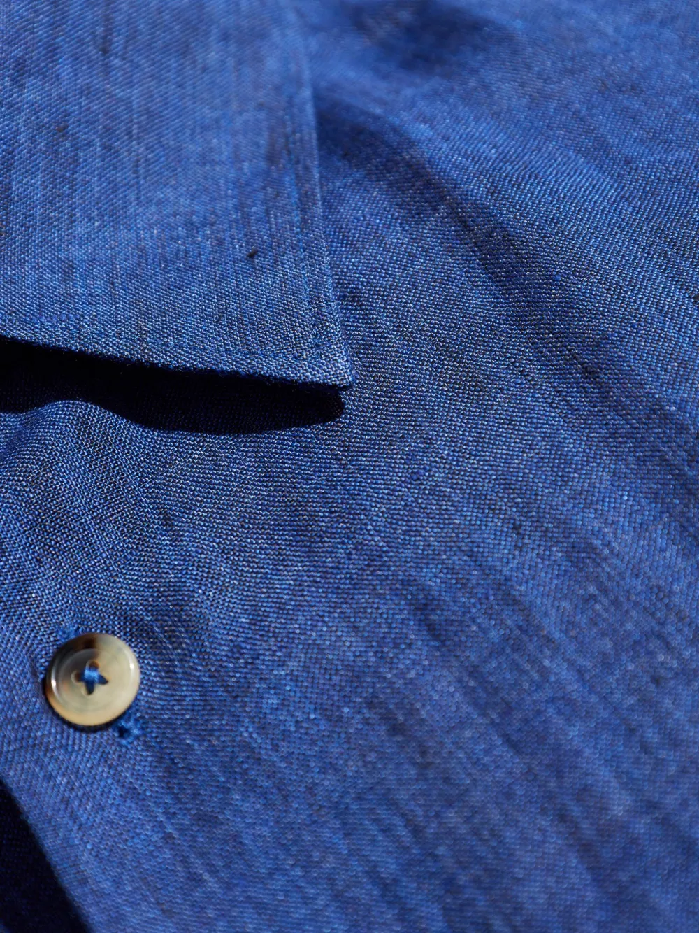 Paul Smith Linnen overhemd Blauw