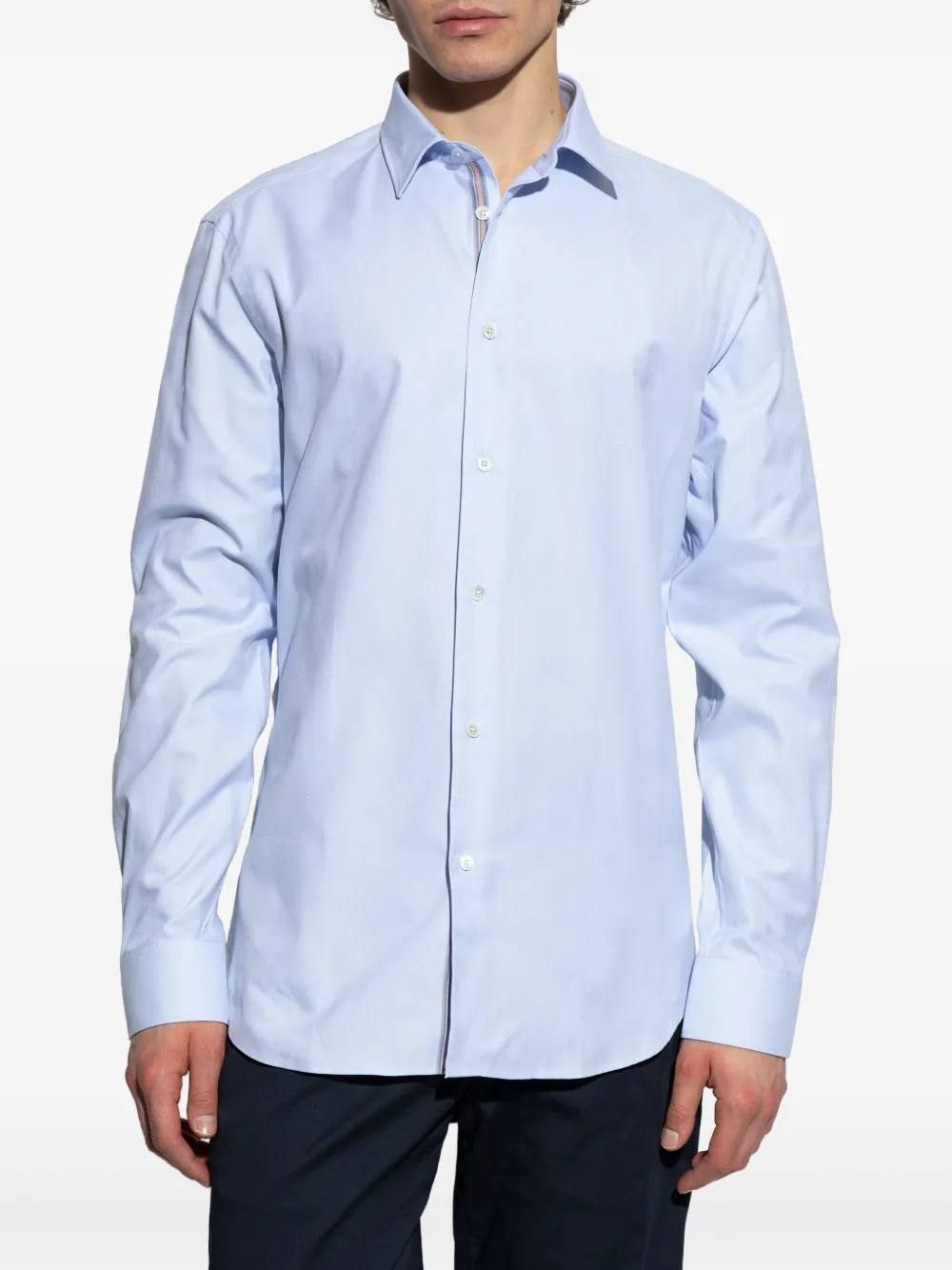 Paul Smith Katoenen overhemd Blauw