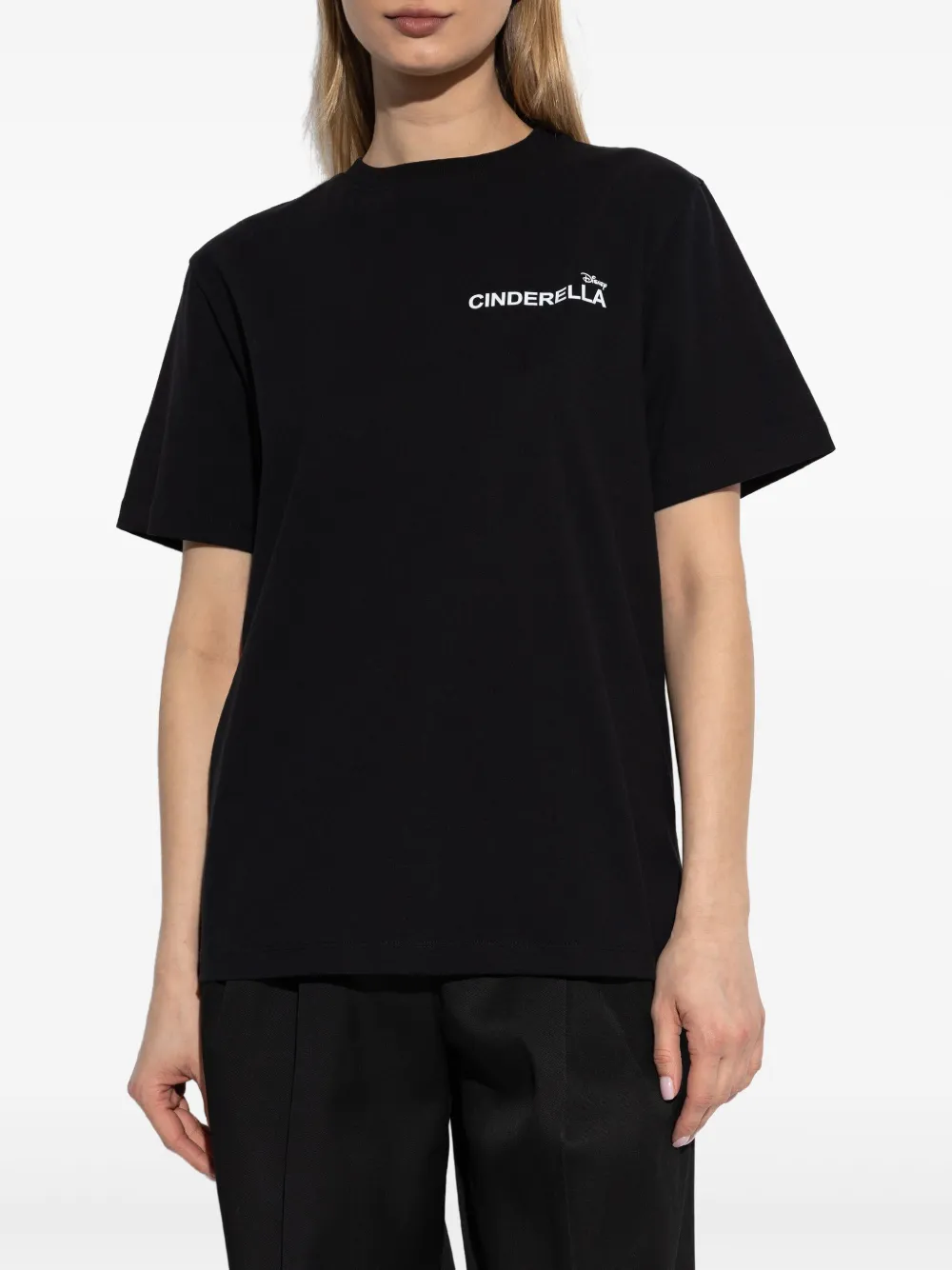 Coperni x Disney Cinderella T-shirt Zwart