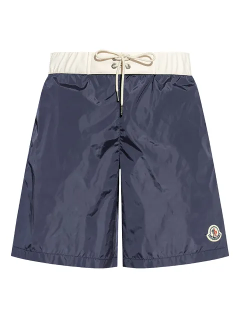 Moncler logo swim shorts