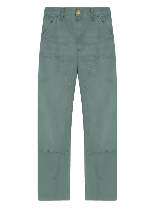 Carhartt WIP Double Knee Trousers | Green | FARFETCH ZA