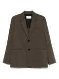 AMI Paris virgin wool blazer - Green