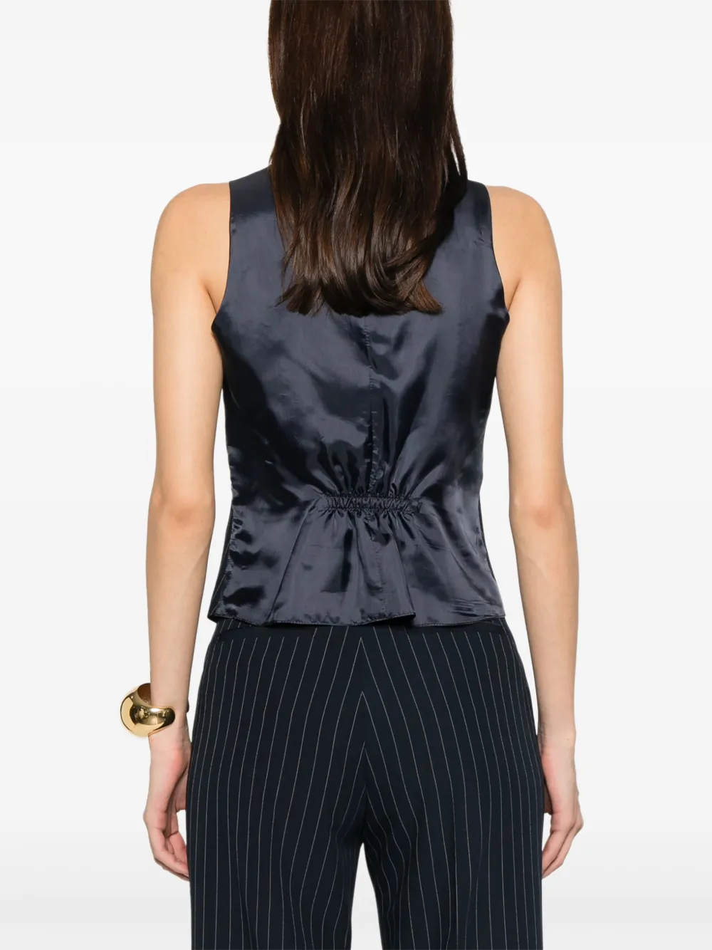 Tagliatore Giselle gilet Blauw